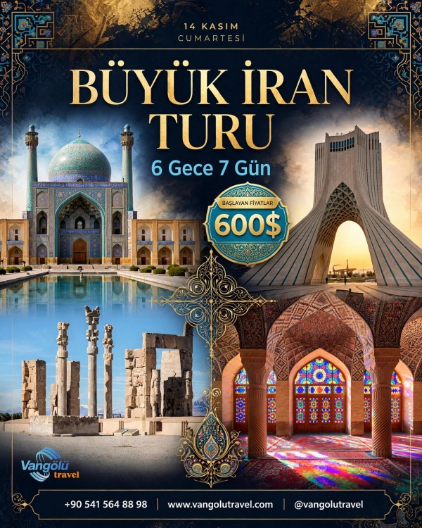 7 Gün 6 Gece İran Turu